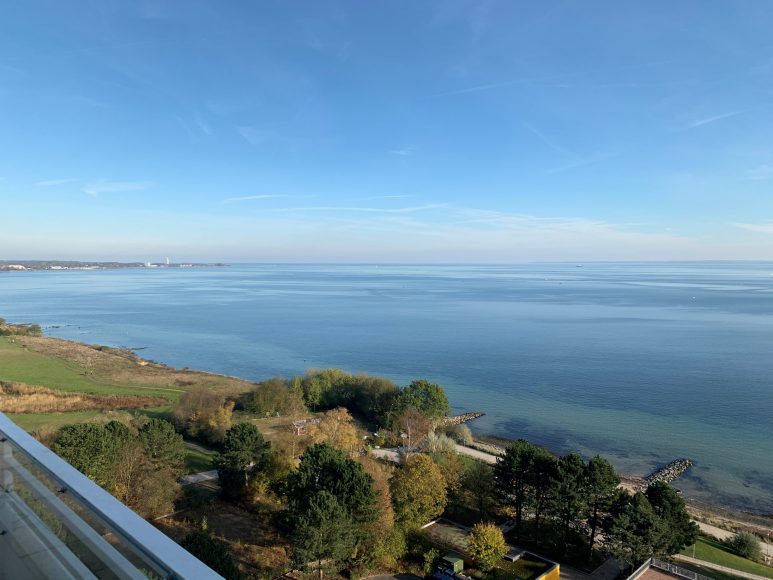 Balkon Blick nach Neustadt